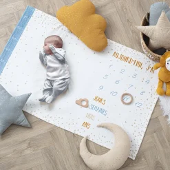 Couverture étape bébé "Étoiles"*ATMOSPHERA Discount