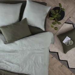 Drap-housse "Linah", lin lavé*ATMOSPHERA Sale