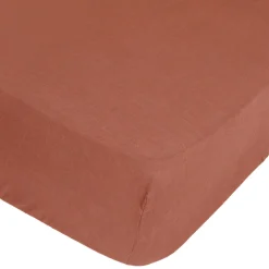 Drap-housse "Linah", lin lavé*ATMOSPHERA Discount