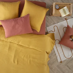 Drap-housse "Linah", lin lavé*ATMOSPHERA Discount