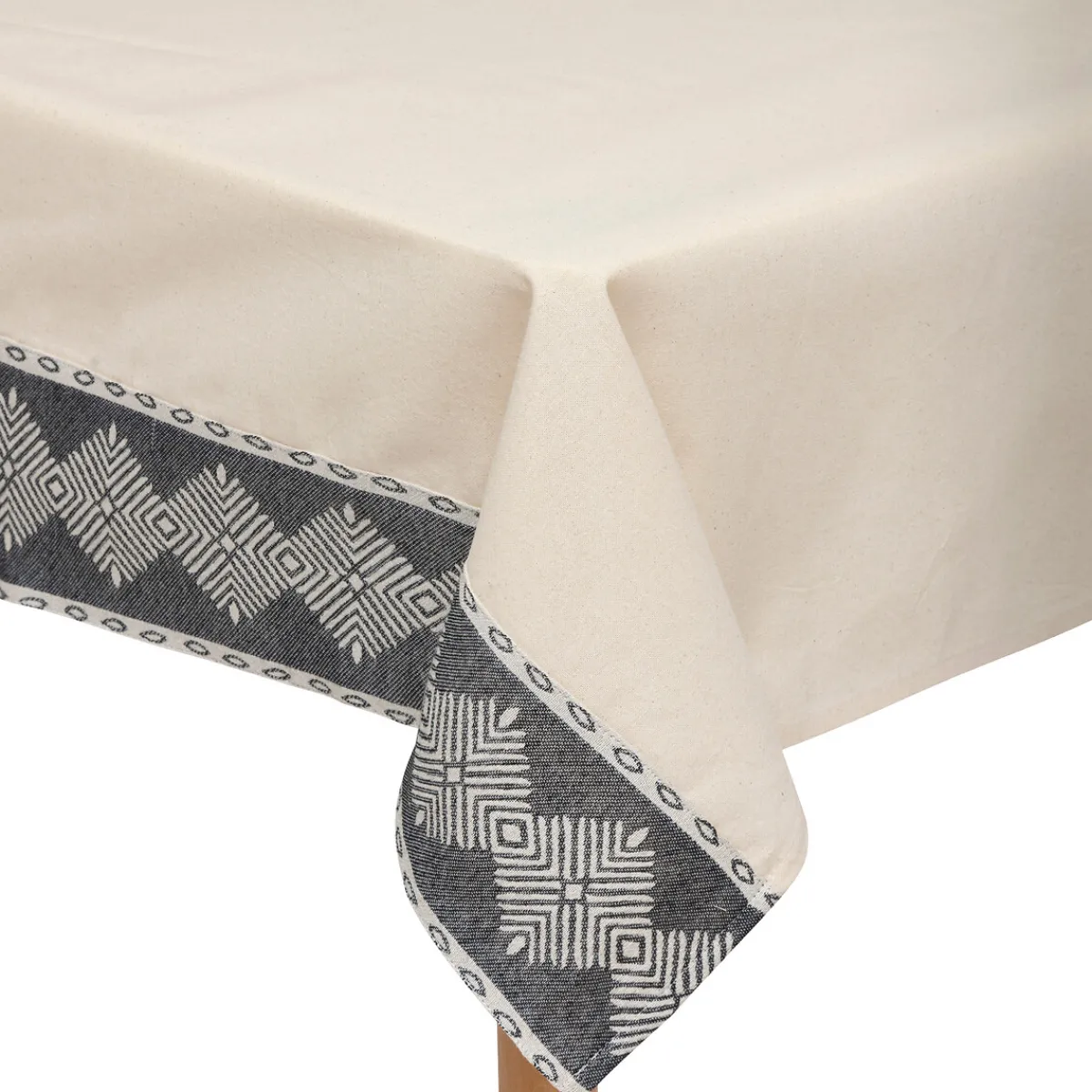 Ensemble nappe et 6 serviettes "Inuit", coton*ATMOSPHERA New