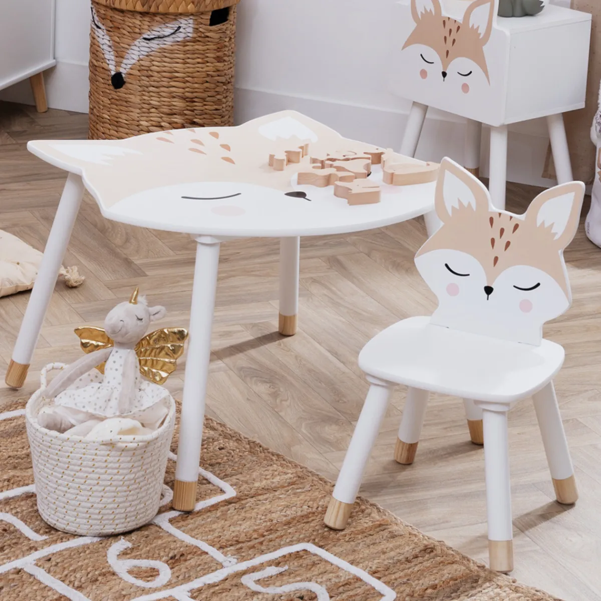 Ensemble table + chaise enfant "Renard"*ATMOSPHERA Sale