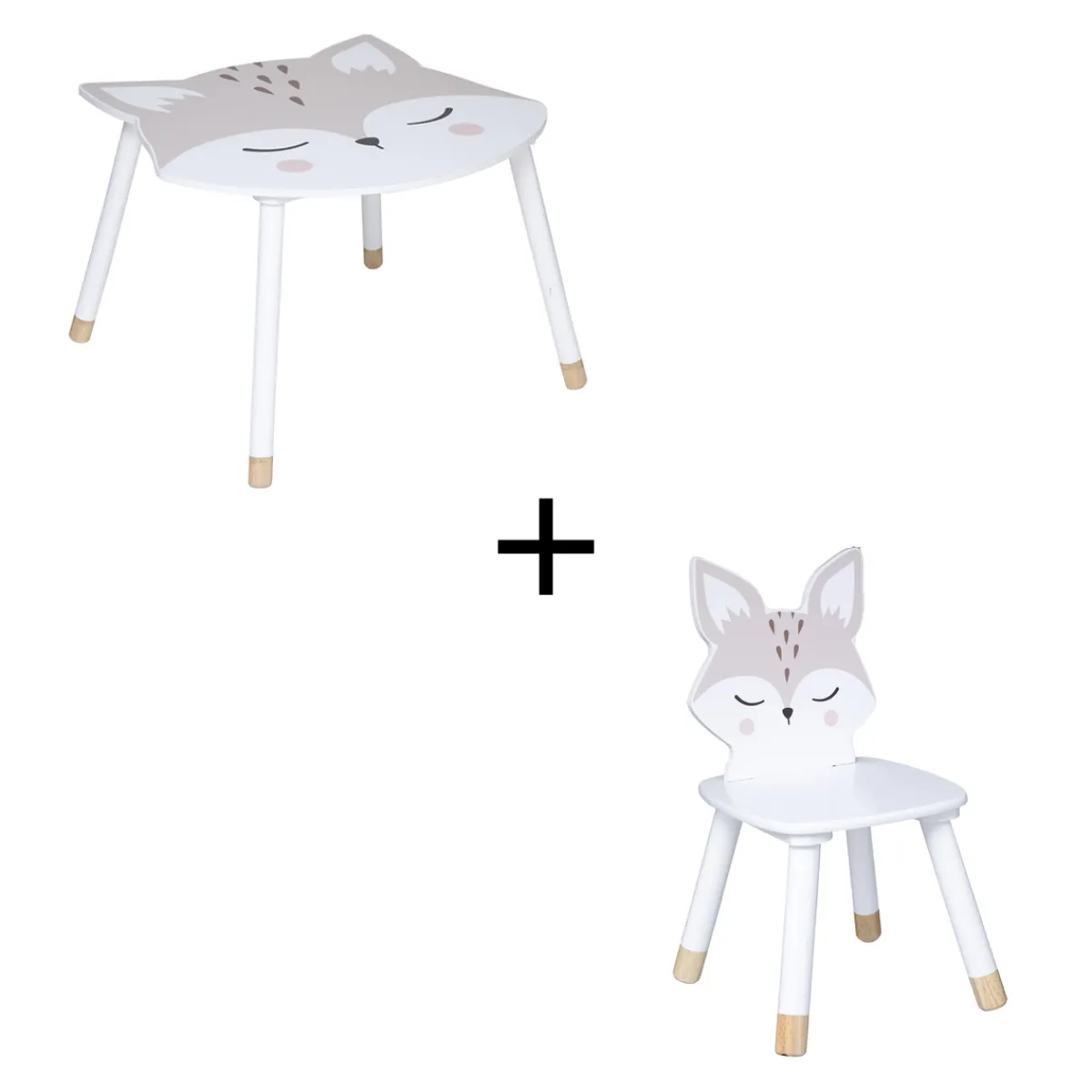 Ensemble table + chaise enfant "Renard"*ATMOSPHERA Sale