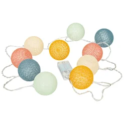 Guirlande LED 10 boules "Oya", pile*ATMOSPHERA Online