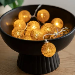 Guirlande LED 16 boules, pile*ATMOSPHERA Sale