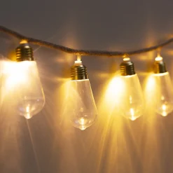 Guirlande LED 10 boules, pile*ATMOSPHERA Discount