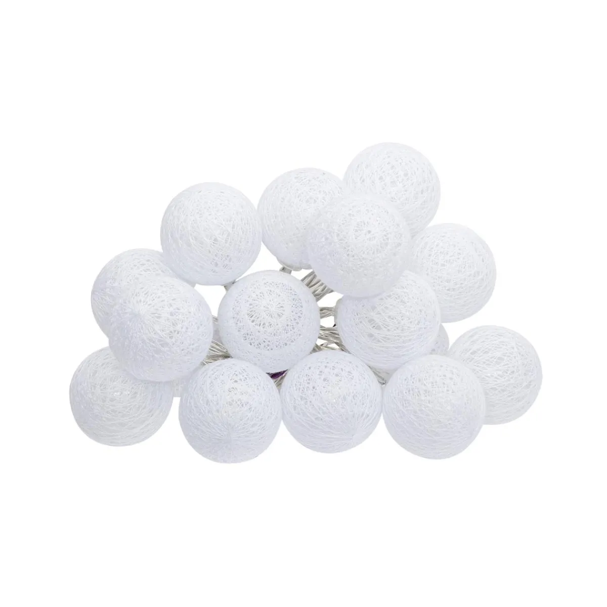 Guirlande LED 16 boules, pile*ATMOSPHERA