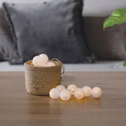 Guirlande LED 16 boules, pile*ATMOSPHERA