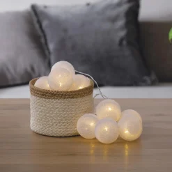 Guirlande LED 10 boules, pile*ATMOSPHERA Best
