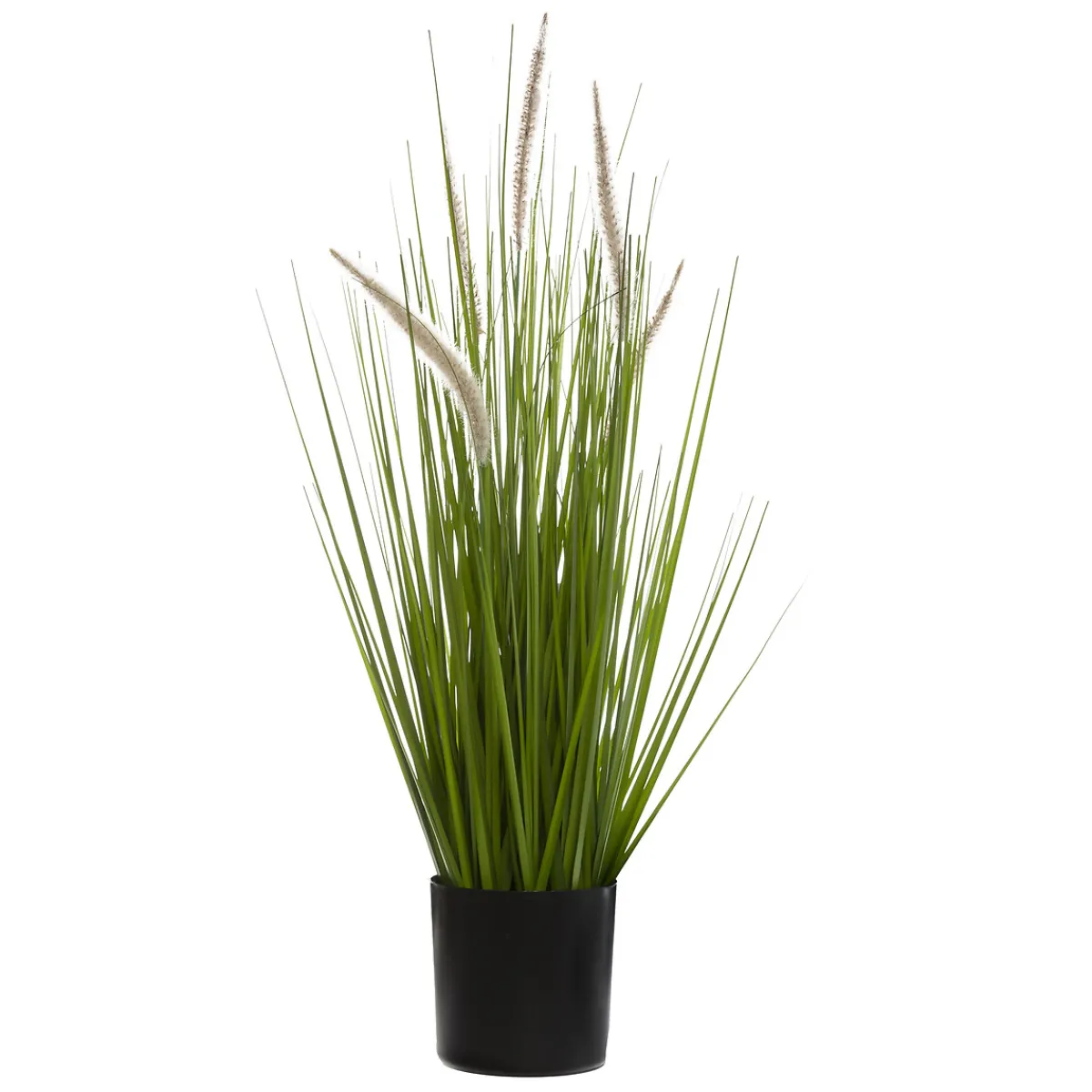 Herbe artificielle en pot "cat tails"*ATMOSPHERA New