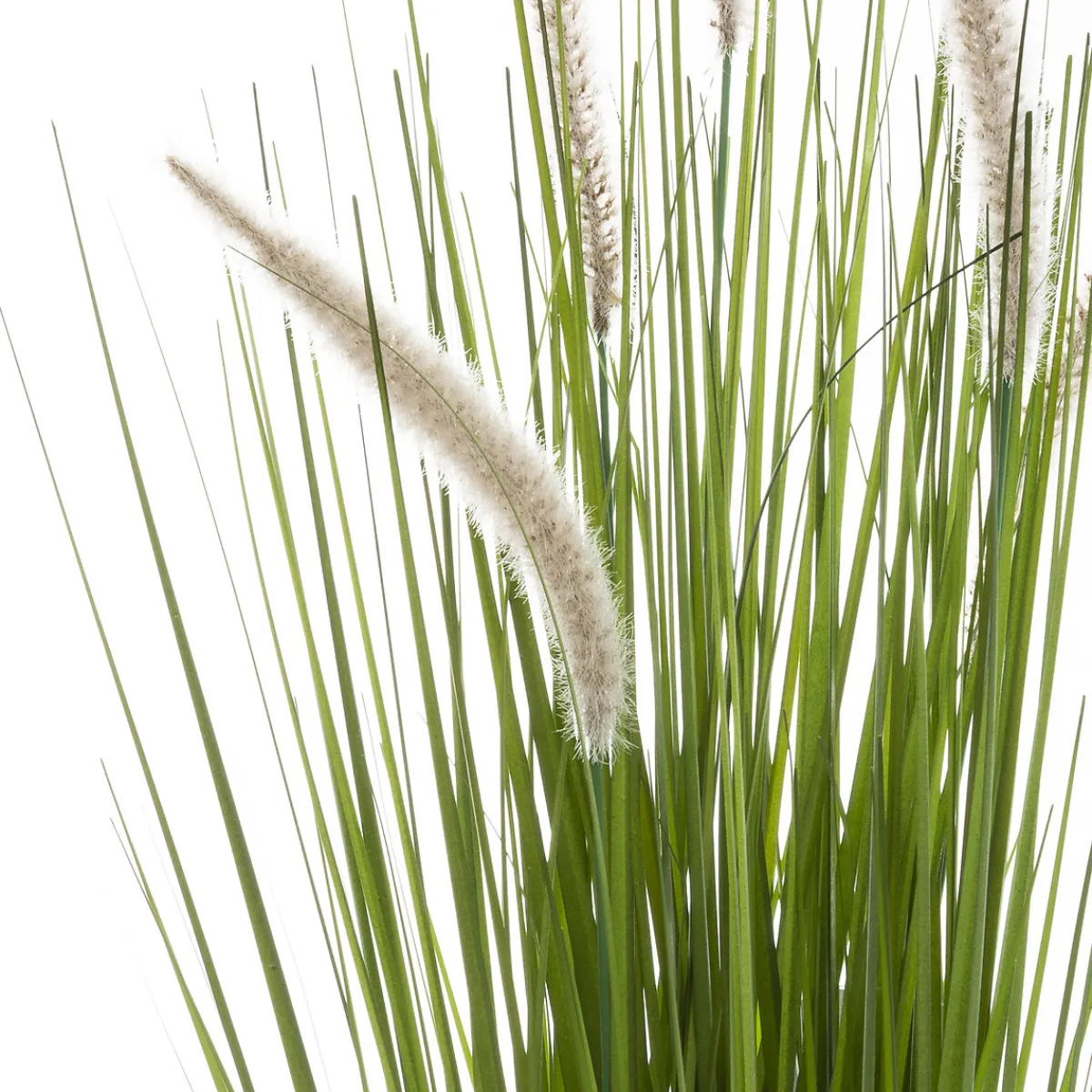 Herbe artificielle en pot "cat tails"*ATMOSPHERA New