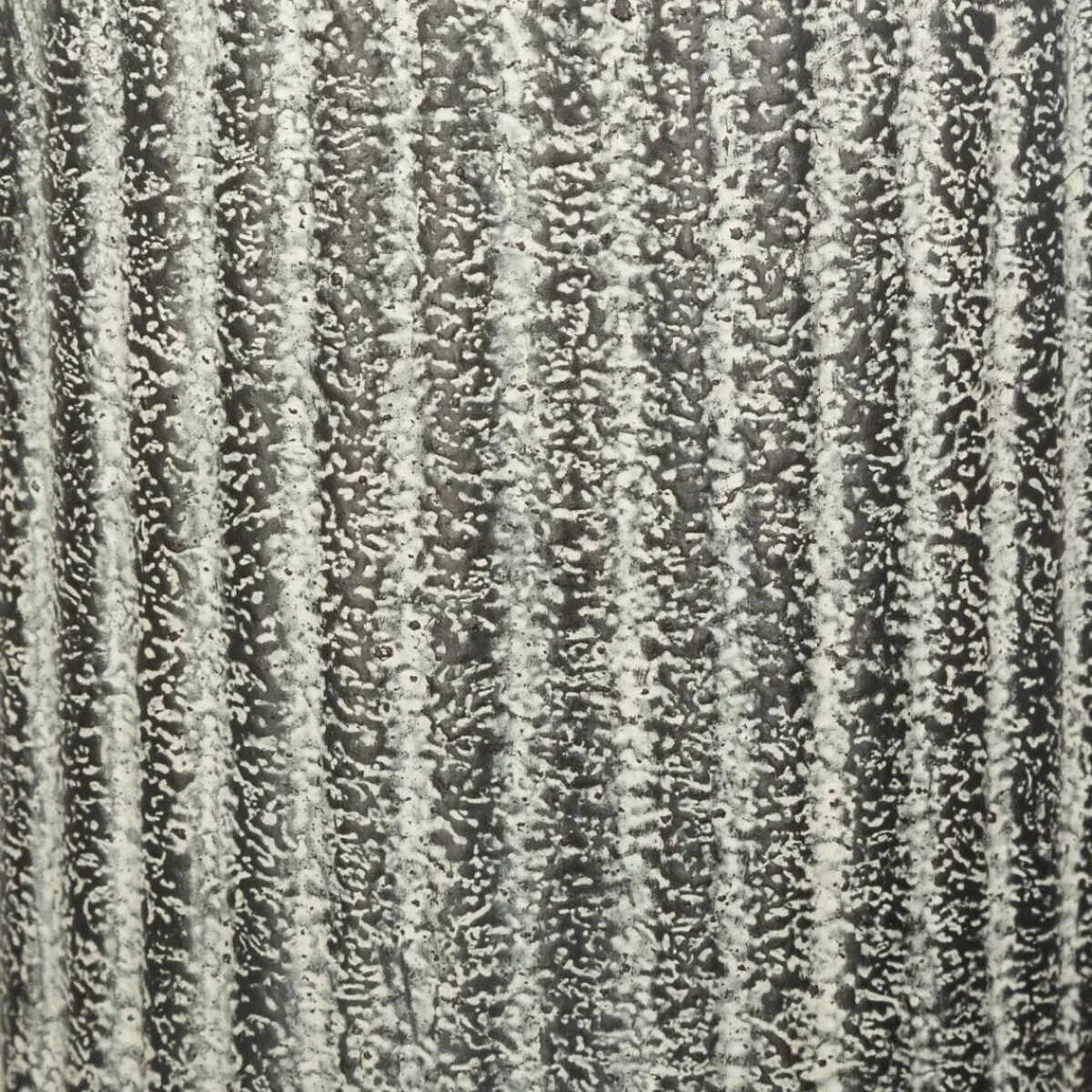 Herbe artificielle, pot en métal*ATMOSPHERA