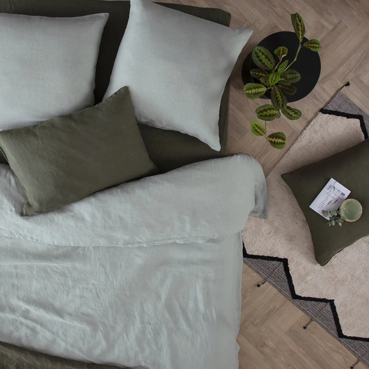 Housse de couette "Linah", lin lavé*ATMOSPHERA Discount