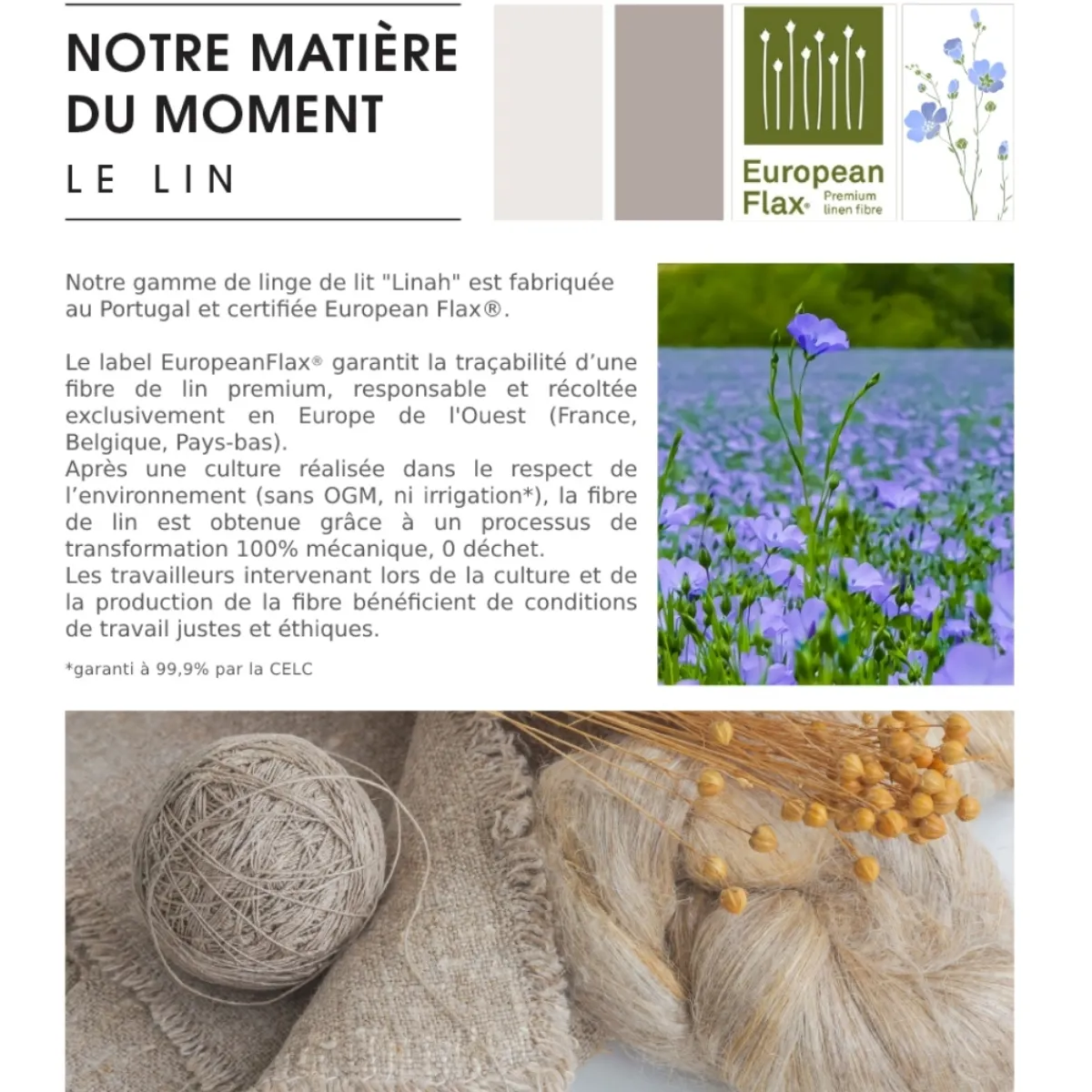 Housse de couette "Linah", lin lavé*ATMOSPHERA Sale