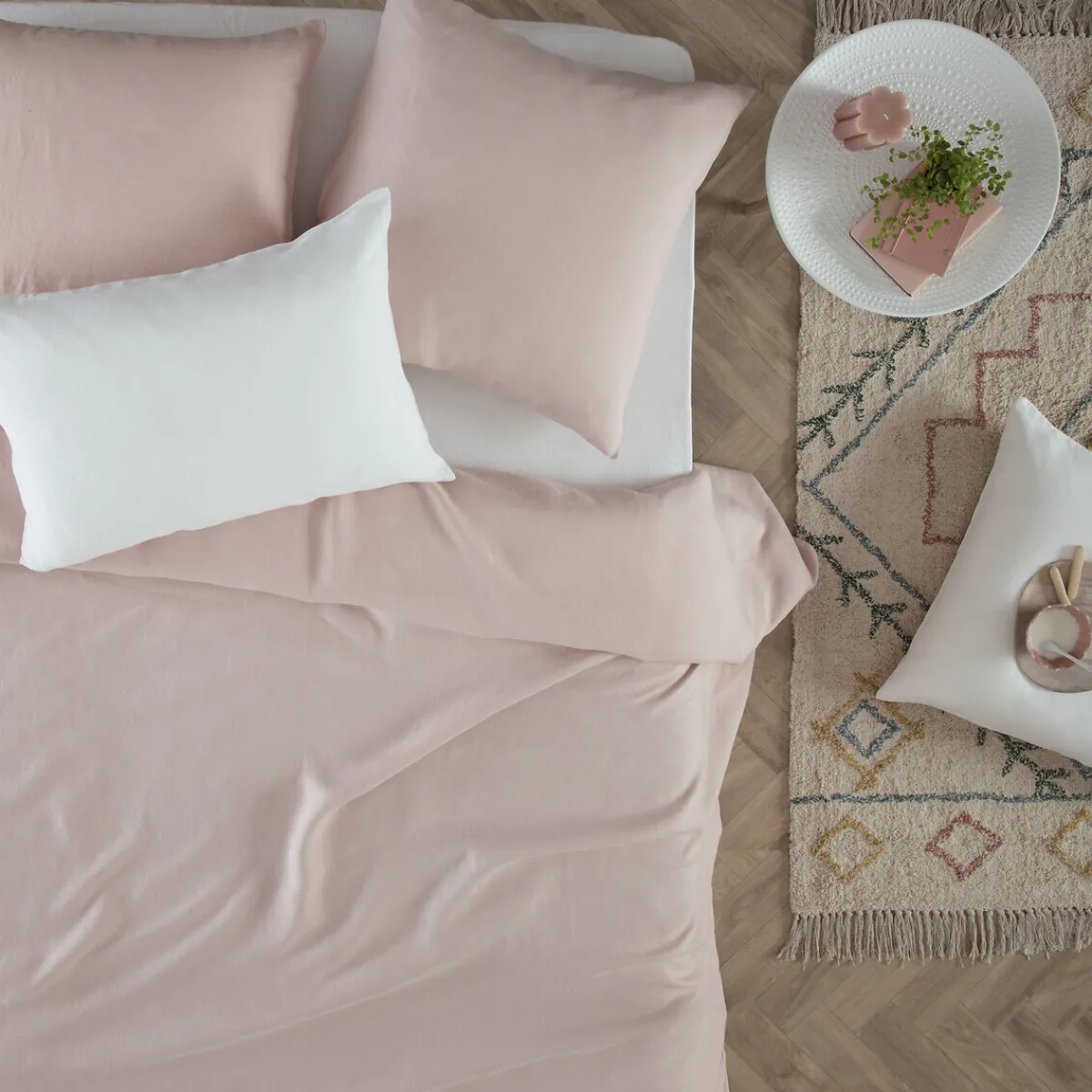 Housse de couette "Linah", lin lavé*ATMOSPHERA Best