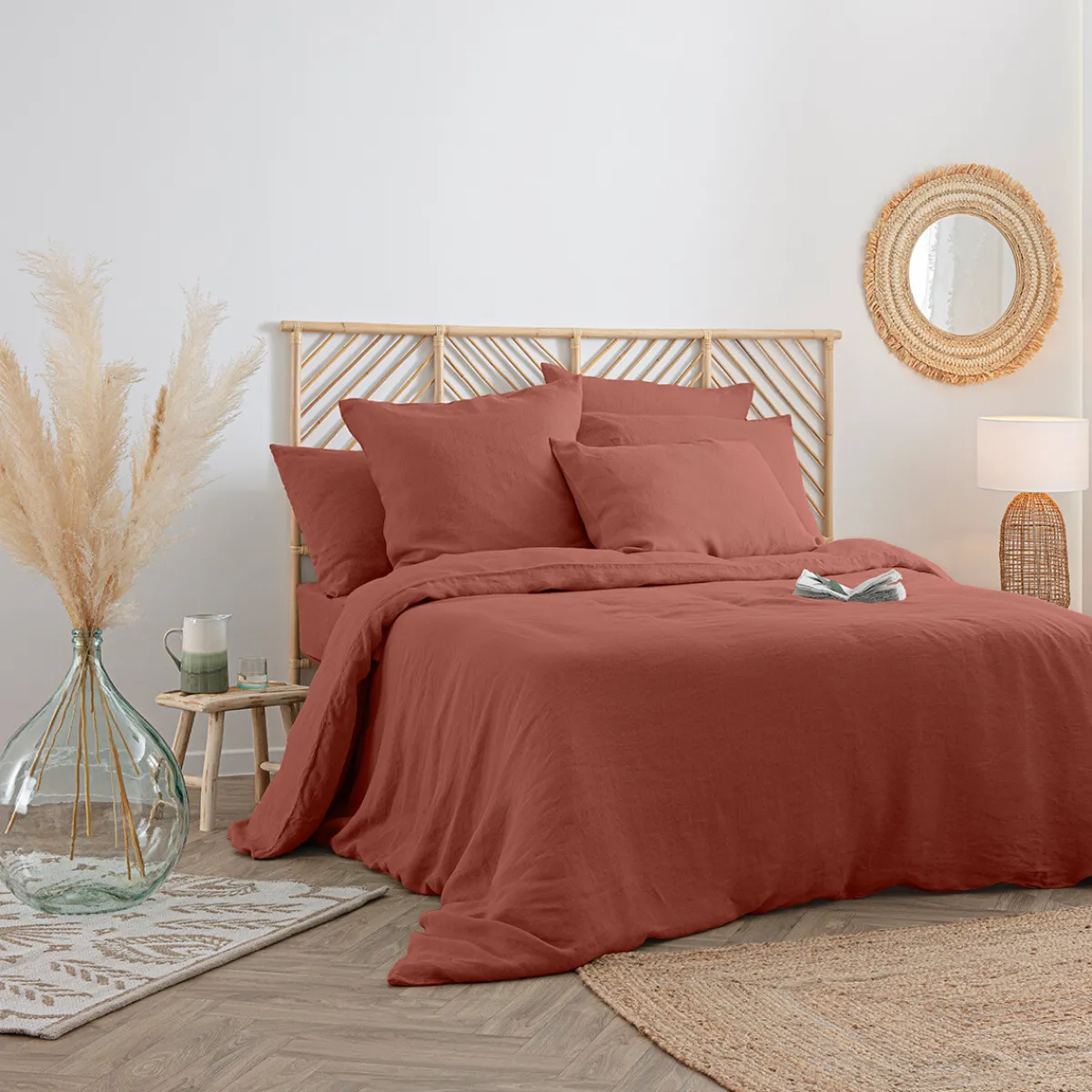 Housse de couette "Linah", lin lavé*ATMOSPHERA Outlet