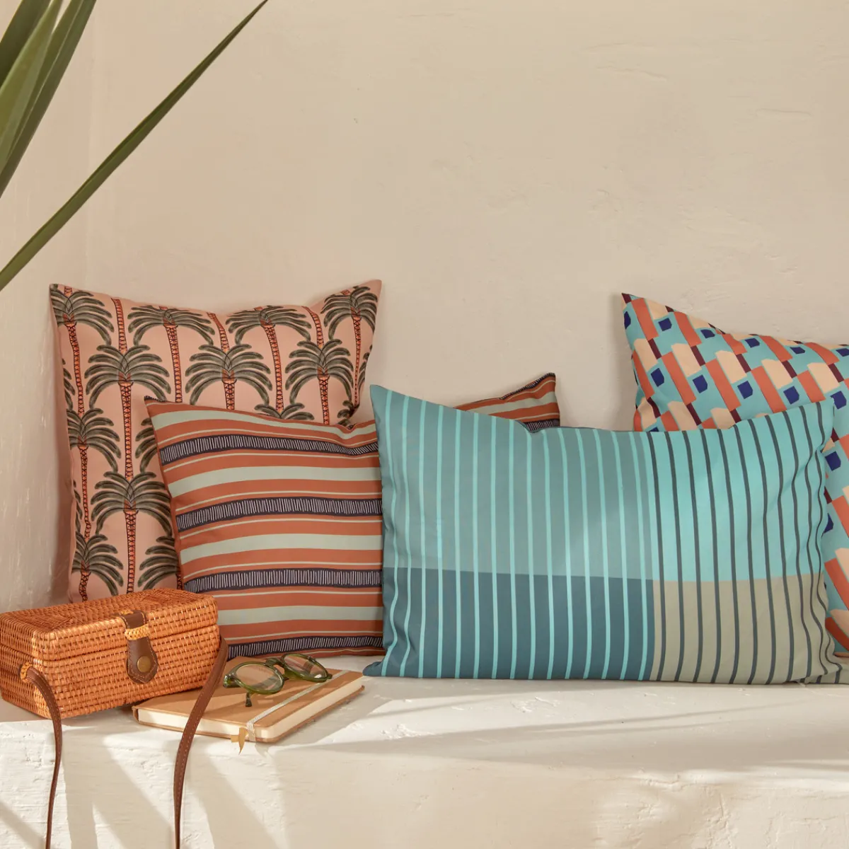 Housse de coussin d'extérieur "Eryn"*ATMOSPHERA