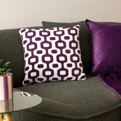 Housse de coussin "Jeni", chenille*ATMOSPHERA New