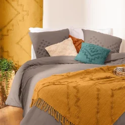 Jeté de lit "Inca", coton tufté*ATMOSPHERA