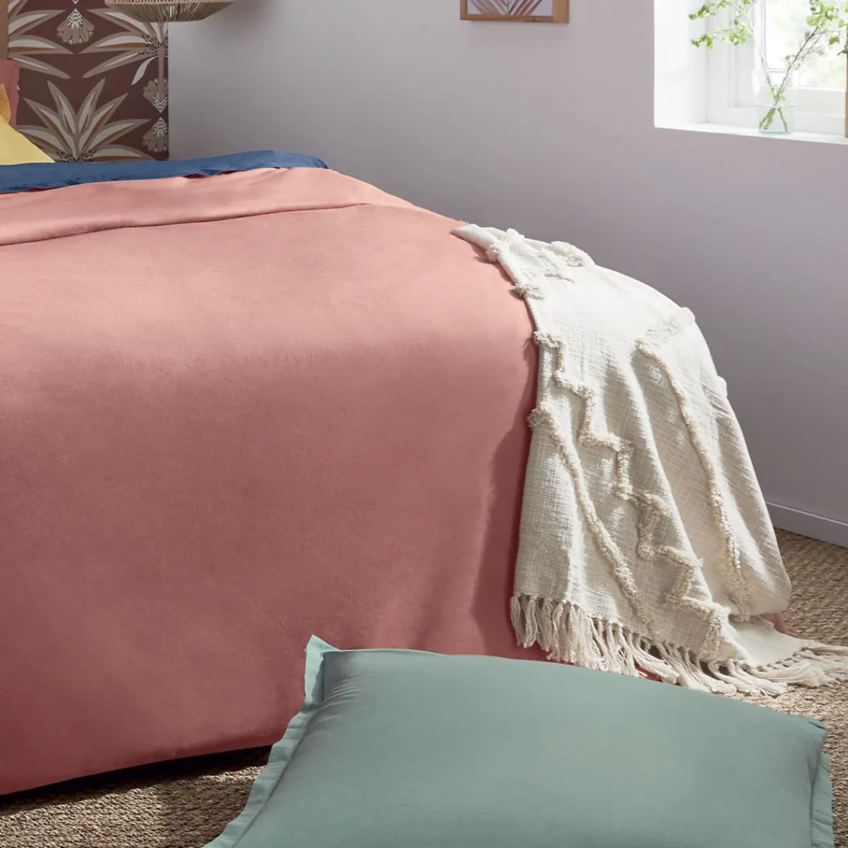 Jeté de lit "Inca", coton tufté*ATMOSPHERA