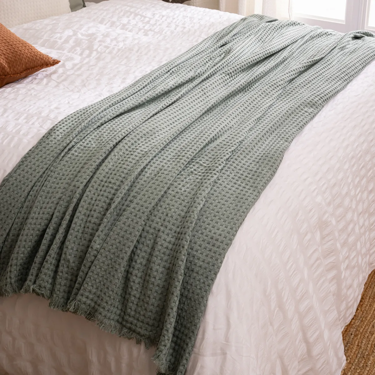 Jeté de lit "Widdy", coton*ATMOSPHERA Online