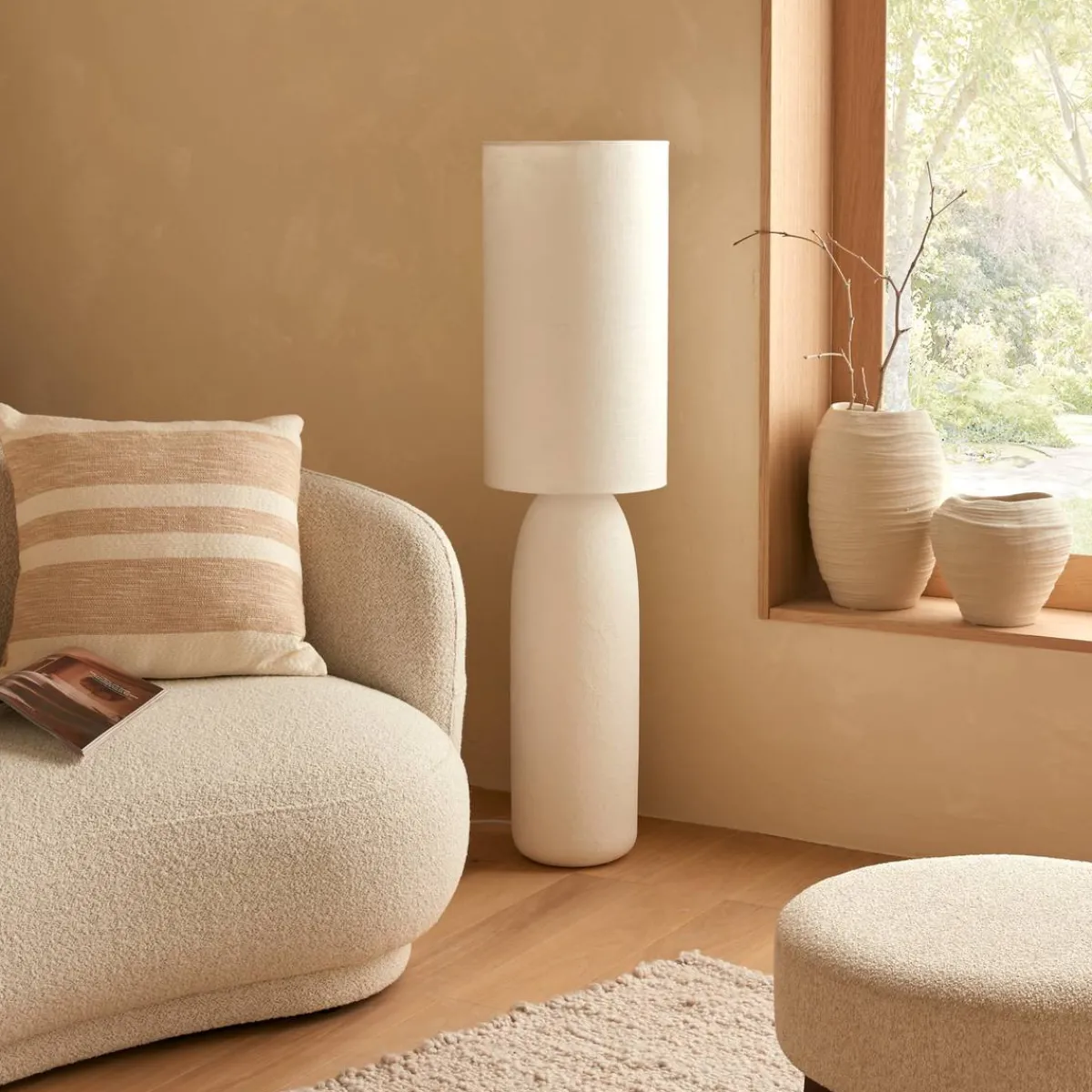 Lampadaire droit Secteur "Keyah"*ATMOSPHERA Clearance