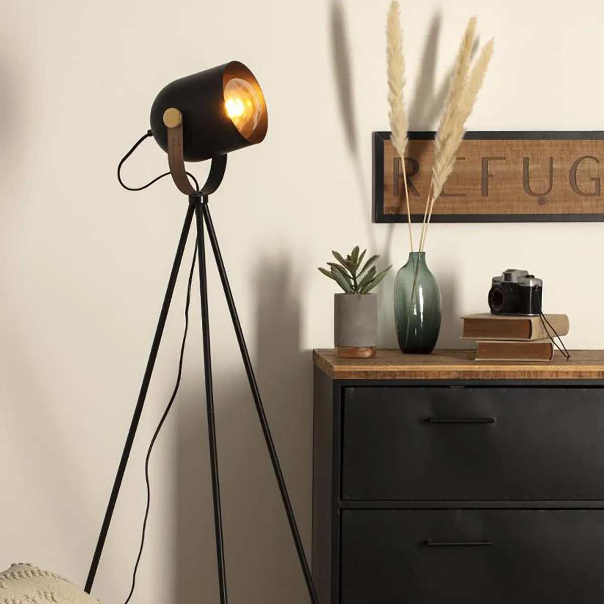 Lampadaire trépied "Bil"*ATMOSPHERA New