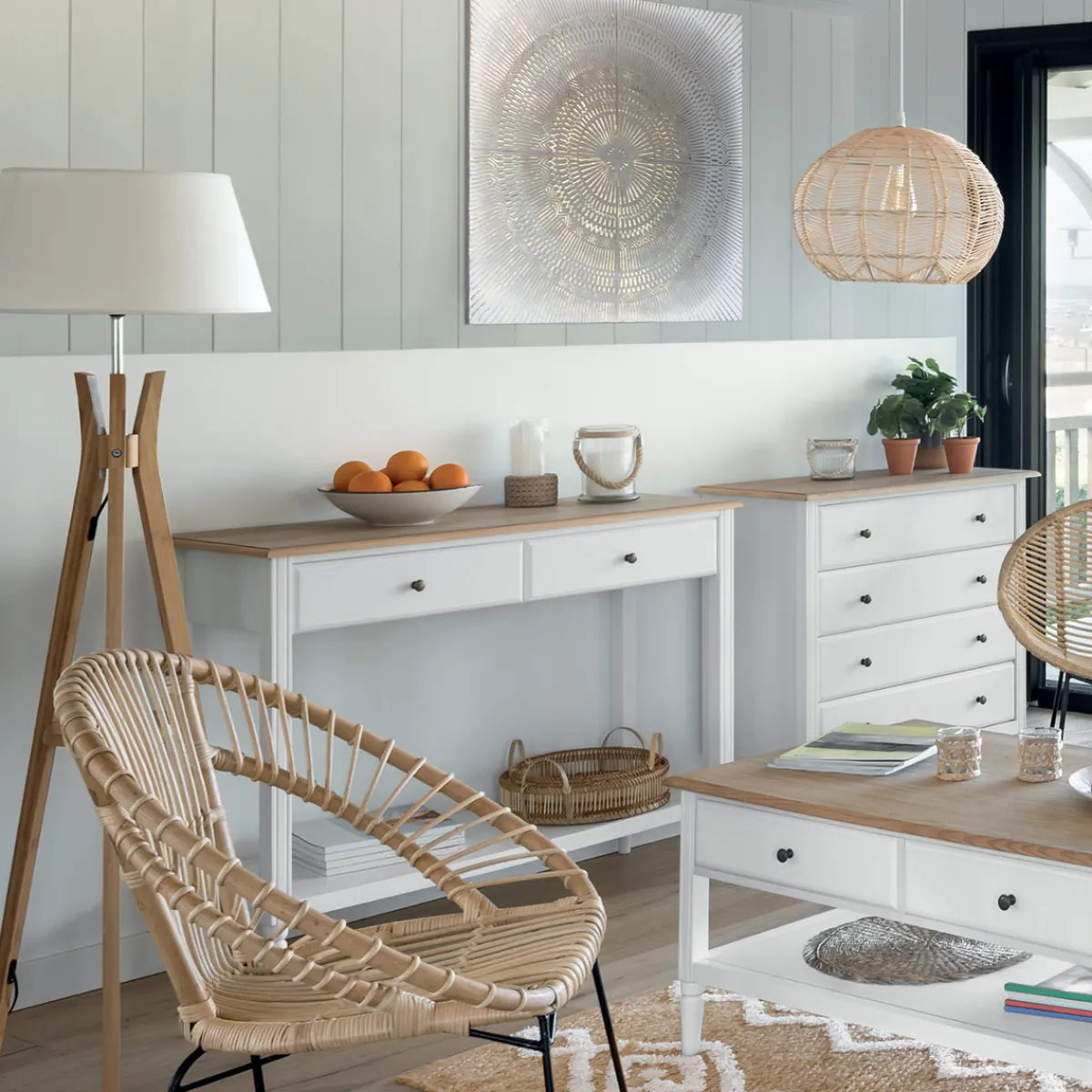 Lampadaire trépied "Kalo"*ATMOSPHERA Clearance