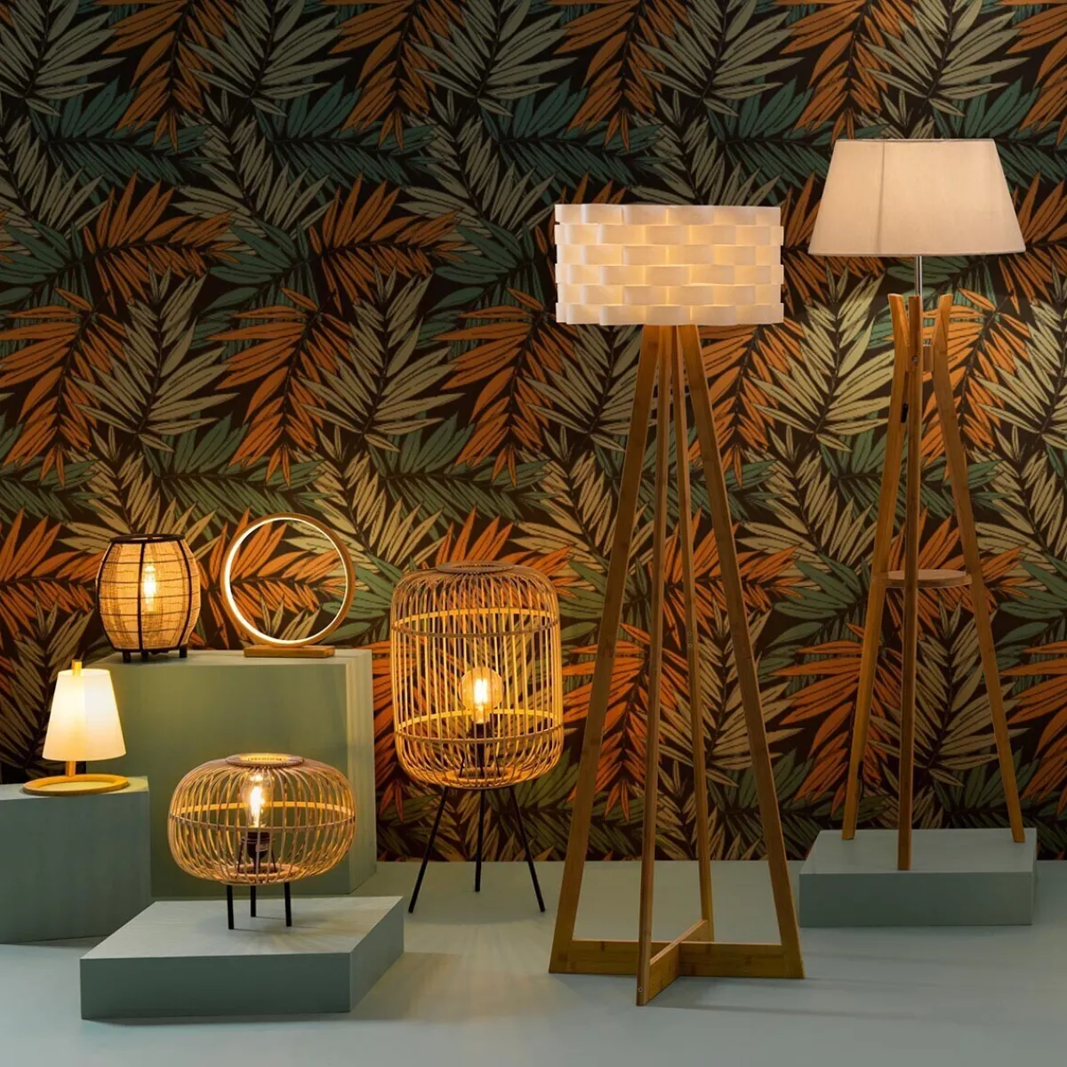 Lampadaire trépied "Kalo"*ATMOSPHERA Clearance