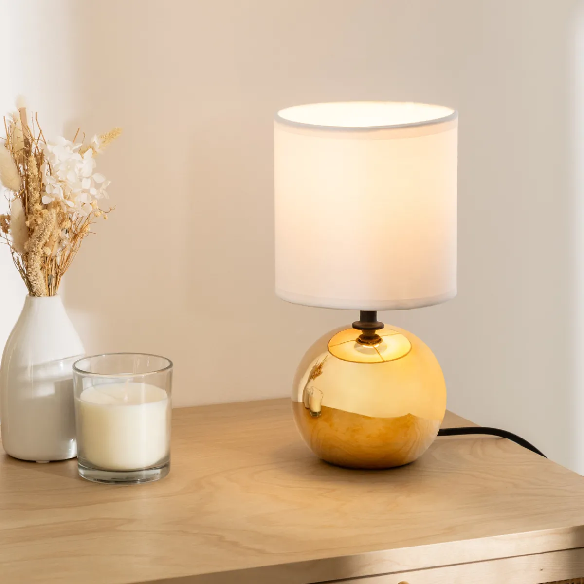 Lampe céramique "Timéo"*ATMOSPHERA Sale
