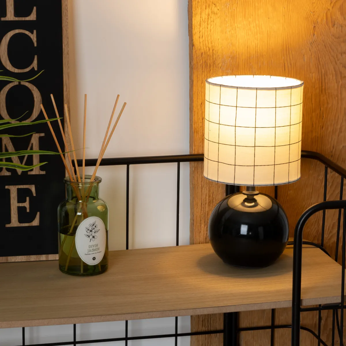 Lampe céramique "Timéo"*ATMOSPHERA Clearance