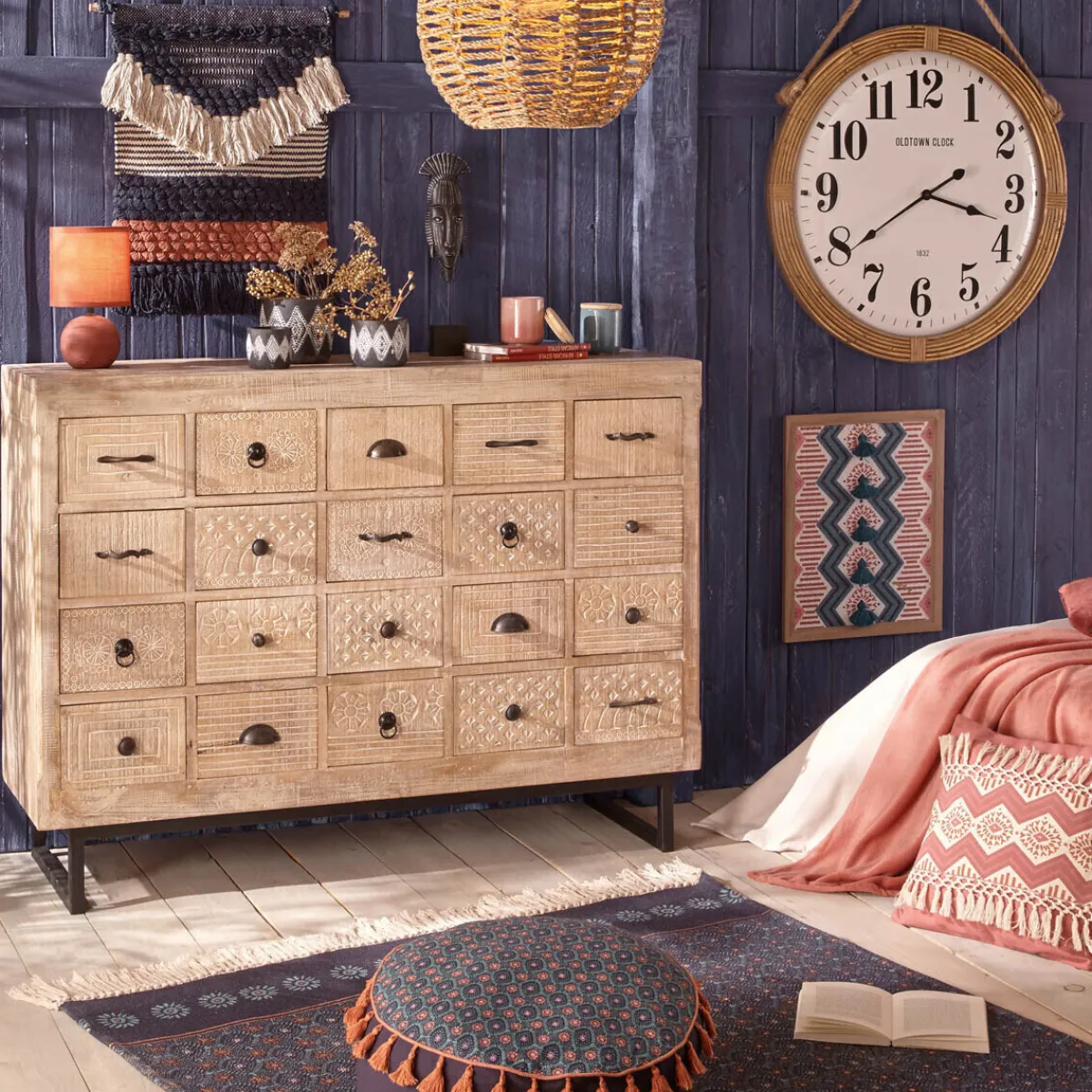 Lampe céramique "Timéo"*ATMOSPHERA Outlet