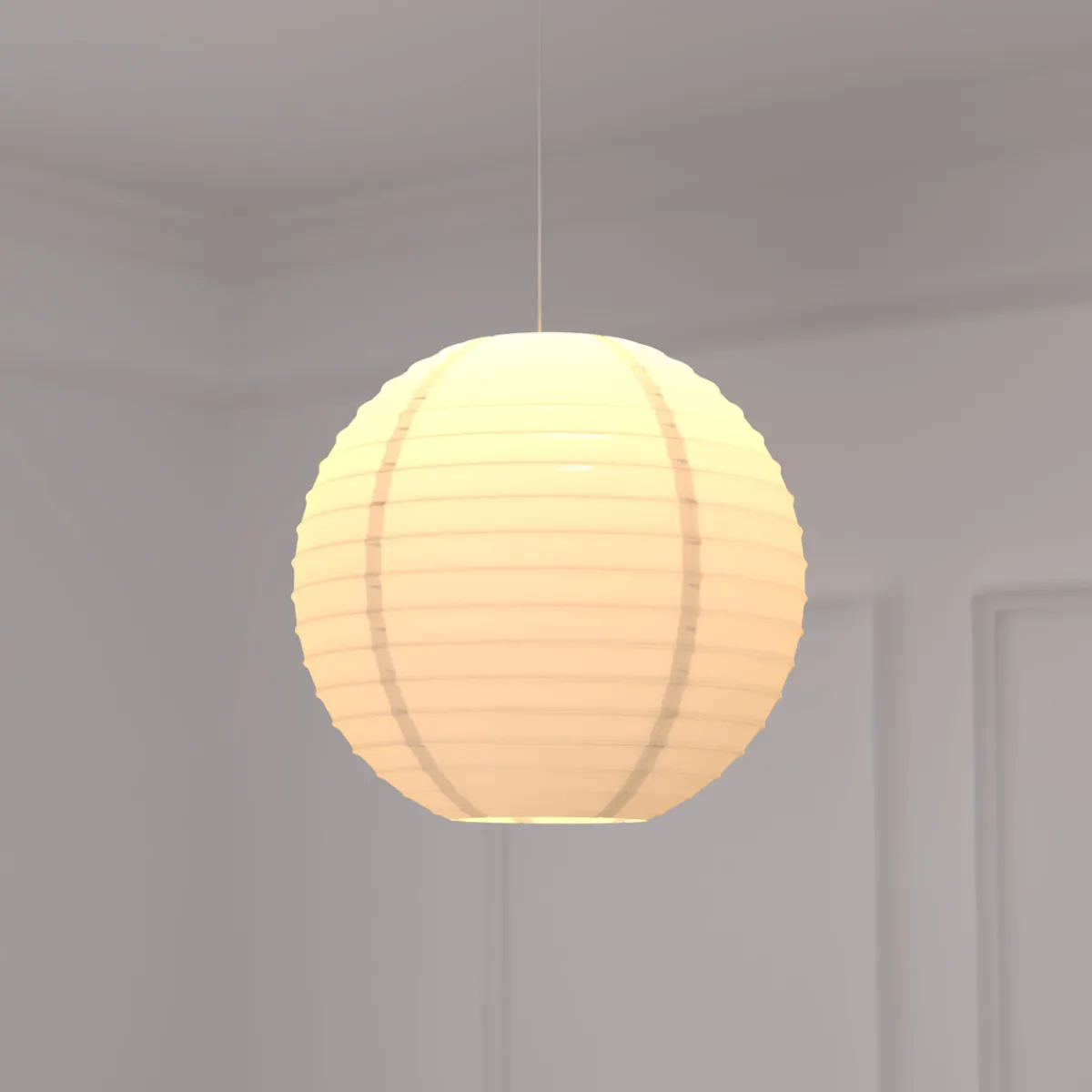 Lanterne boule papier*ATMOSPHERA New