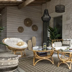 Lanterne "Fit", bambou*ATMOSPHERA Hot