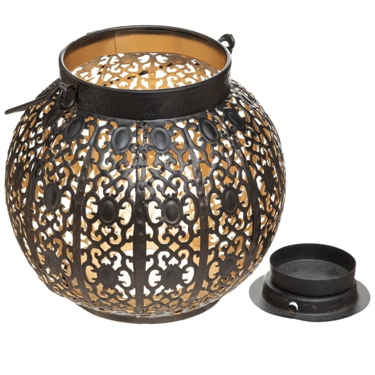 Lanterne ronde, métal*ATMOSPHERA Best