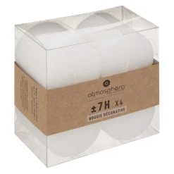 Lot de 4 bougies rustiques "Olia"*ATMOSPHERA Sale