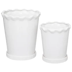 Lot de 2 cache-pots "Wild"*ATMOSPHERA Outlet