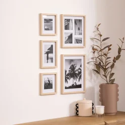 Lot de 5 cadres photos 