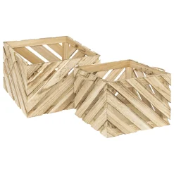 Lot de 2 caisses "Sulei"*ATMOSPHERA Outlet