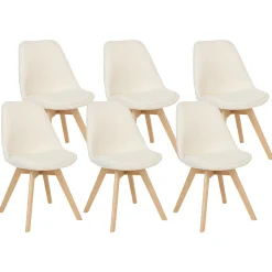 Lot de 6 chaises "Baya"*ATMOSPHERA Hot