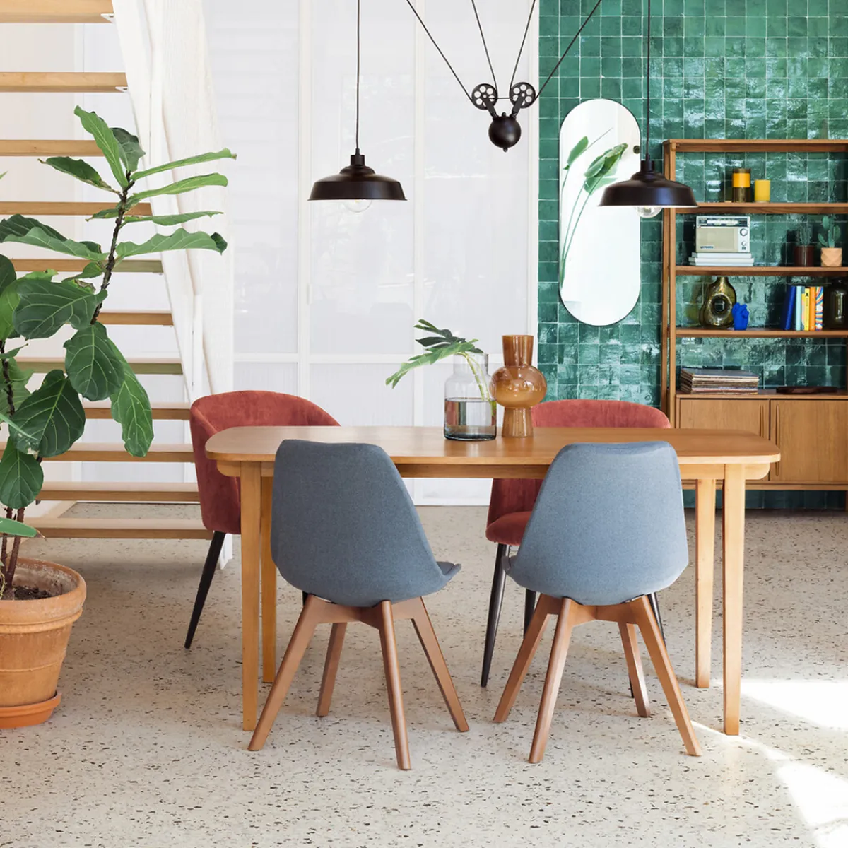 Lot de 2 chaises "Baya"*ATMOSPHERA Sale