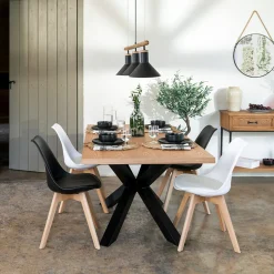 Lot de 6 chaises "Baya"*ATMOSPHERA