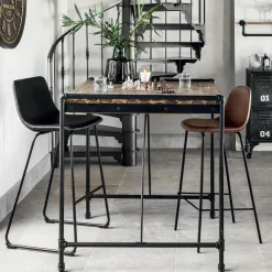 Lot de 2 chaises de bar "Lois"*ATMOSPHERA Outlet