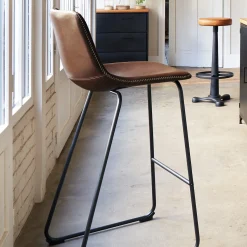 Lot de 2 chaises de bar 