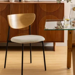 Lot de 2 chaises de bureau "Jaisa"*ATMOSPHERA New