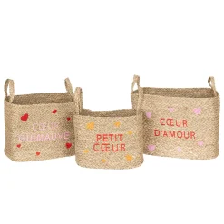 Lot de 3 paniers enfant "Neree"*ATMOSPHERA Online