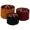 Lot de 3 paniers ronds "Automne"*ATMOSPHERA Clearance