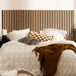 Lot de 2 panneaux décoratifs tasseaux bois Colva*ATMOSPHERA Sale