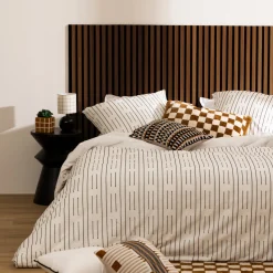 Lot de 2 panneaux décoratifs tasseaux bois Colva*ATMOSPHERA Outlet