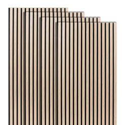 Lot de 4 panneaux décoratifs tasseaux bois Colva*ATMOSPHERA Best